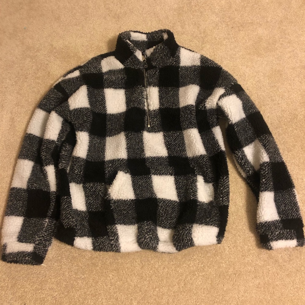 Pullover buffalo check size S/M